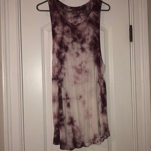 tie-dye AMERICAN EAGLE tank top